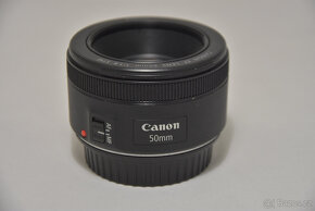 CANON EF LENS 50/1,8 STM - VÝBORNÝ STAV. - 2