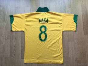 Tričko Brazil Kaká 8, velikost S - 2