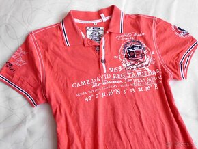 Camp David pánske slim polo tričko M - 2