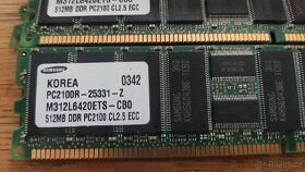 RAM DDR 512MB Samsung PC2100 CL2,5 ECC - 2