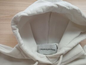 Bílá mikina CALVIN KLEIN JEANS vel. S/M - 2