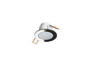 Pevný LED podhled SPOTLIGHT IP65 ROUND bodovka stříbrná 5W d - 2