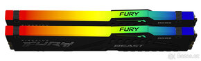 Kingston FURY Beast DDR5 PC RAM 5600MHz 32GB KIT 2x16gb RGB - 2