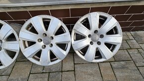 Alu kola Audi 5x112 16" díra 57.4 7.5J et 45 - 2