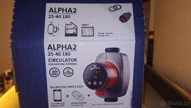 Čerpadlo Grundfos Alpha 2 + Alpha Reader - 2