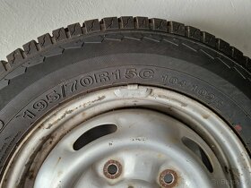 Zimní komplety Transit MK7 - 195/70 R15C - 2