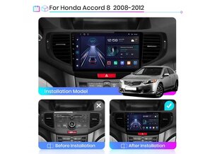 Android autorádio s navi pro HONDA ACCORD 8 (2008-2012) - 2