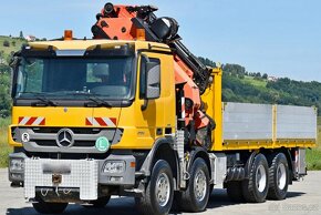 8689 - Mercedes-Benz Actros 4145 - 8x2 - Valník + HR-PANFILG - 2