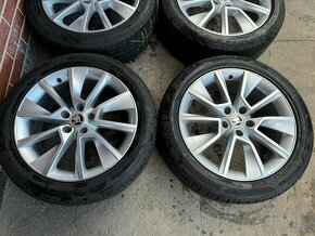 Alu 18" 5x112, orig. škoda BRAGA TOP, Karoq 85% - 2