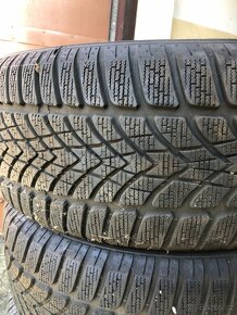 Zimní pneu 225/50 r17 Dunlop 7-8mm vzorek - 2