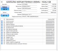 1TB M2 NVME SSD SAMSUNG PM961 - 2