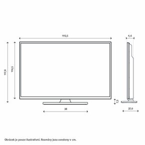 4K LG MiniLED 85QNED81R, 2023, 120Hz, 85" 217cm, HDR10 PRO - 2