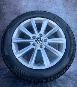 Originálná Alu kola 5x112 VW Passat B8 215/55/17 TPMS - 2