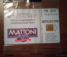 telefonní karta Mattoni - 2