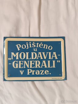 Cedule pojišťovny. - 2