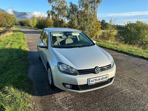 Volkswagen Golf VI 1,4i 59KW MANUÁLNÍ KLIMATIZACE, TOP STAV - 2