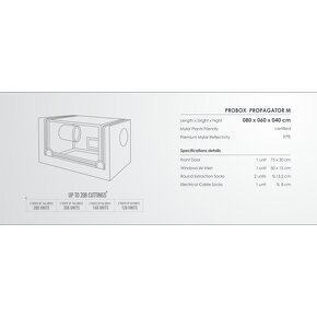 PROBOX Propagator M, 80x60x40cm

 - 2