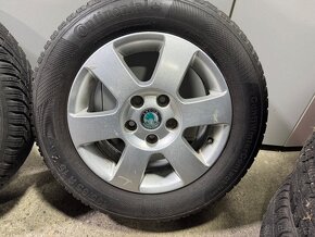 15” 5x112 originál Škoda- zimni pneu - 2