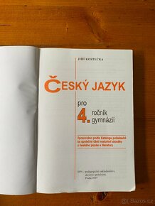 Český jazyk pro 4. ročník gymnázií - Jiří Kostečka - 2