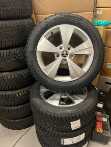 205/55R16 zimní sada ALU KOLA OCTAVIA III 6,5x16 5x112 ET46 - 2