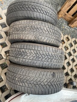 Plechové disky 16” 5x108 Ford a zimní pneu 215/60/R16 - 2