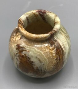 Váza, zlatý ónyx - 2