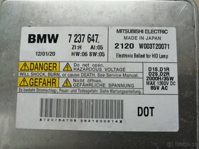 Jednotka xenonu BMW D1S 7237647 - 2