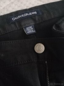 Nové černé dámské džíny Calvin Klein-vel. 33/30 - 2