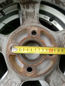 Alu kola Torino ET 35 LK100, pneu Continental 185/55 R 15, - 2