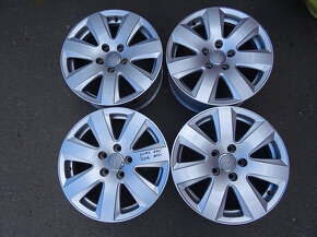 Alu disky origo Audi 16", 5x112, ET 45, šíře disku 7,5J - 2