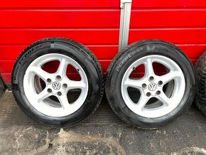 Original ALU kola Audi 15" 7,5J ET42,5 + pneu 195/65/R15 - 2