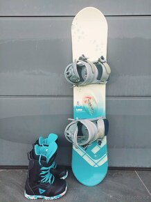 Snowboard GRAVITY, 110 cm + boty - 2