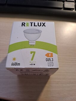 Žárovka GU5.3 LED 7W (51W) 3000K - 2