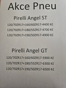 Pirelli Angel ST-120/70ZR17+160/60ZR17 - 2