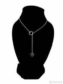 Dámský náhrdelník - stříbro - nový - dárkové balení - 2