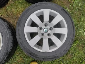 R16 zimní ALU sada 5x112 Škoda/VW 7-8 mm - 2