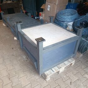 Podstavec ocel+beton 1x1m 800kg - 2