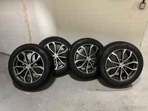 4x alu kola 5x114.3 r 19 + pneu zimní 235/55r19 - 2