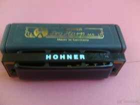 Harmonika HOHNER PRO HARP MS 562/20 - E dur - nová, - 2