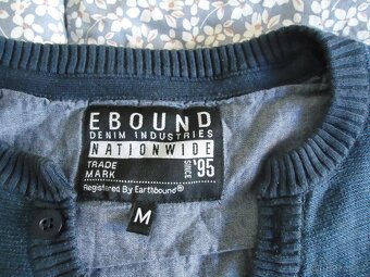 Pánský svetr Ebound denim, vel. M - 2