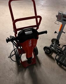 Hilti te 2000 AVR + vozík + 2 úplně nové oškrty - 2