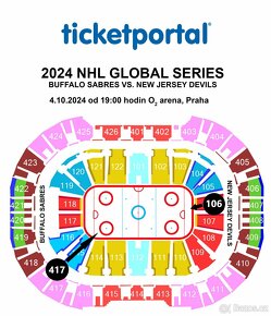 NHL Praha 4. 10. 2024 - 2