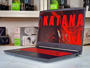 Herní notebook MSI KATANA | RTX 3070 | i7-11800 | ZÁRUKA - 2