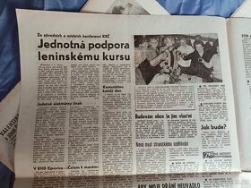 Noviny Pravda březen 1971 - 2