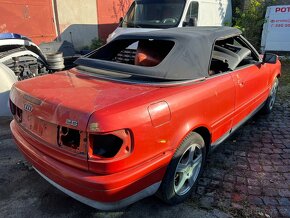 prodám díly z Audi 80 cabrio 2.6 V6 manuál - 2