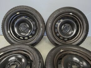 VW Škoda 16" Originál 5x112 zimní pneu 3-6mm - 2