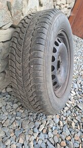 Zimní kola Octávie 2.  Roztec 5x112,195/65r15 - 2