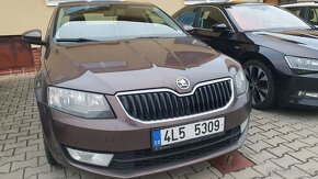 Octavia 3 1.6 TDI 77 KW koupena nová v ČR 2014 - 2