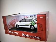 Model ŠKODA Fabia II Combi "GREEN LINE"  1.edice Abrex 1/43 - 2