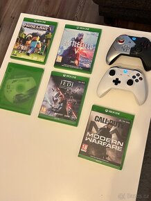 Prodám Xbox One S 500GB + hry + ovladač - 2